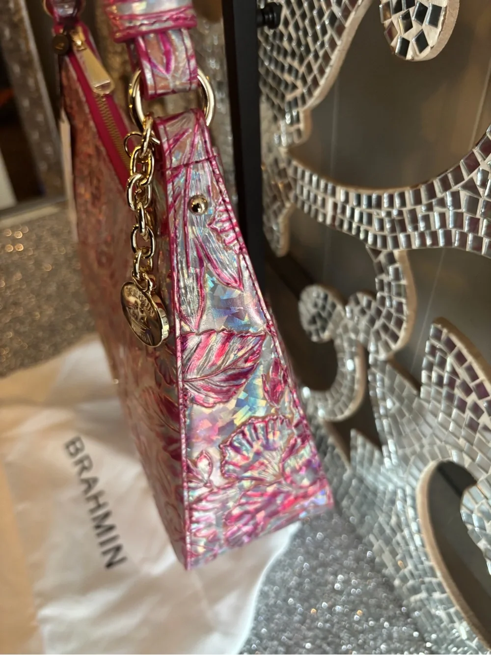 Brahmin compact shoulder